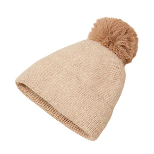 GORRO DE PUNTO CON POMPÓN [1]