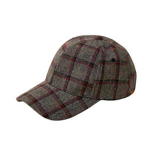 GORRA VISERA MUJER CUADROS ESCOCÉS [2]