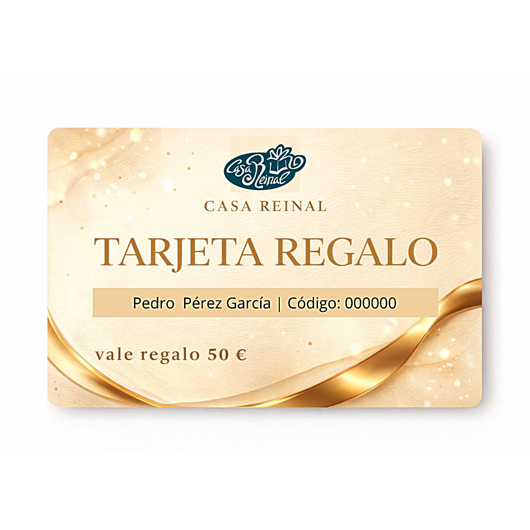 TARJETA REGALO CASA REINAL