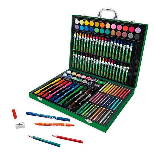 MALETÍN ARTÍSTICO ALPINO 130 PIEZAS / [1]