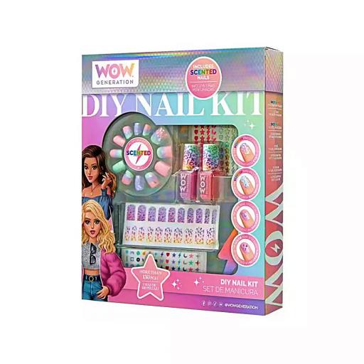 SET MANICURA INFANTIL UÑAS PERFUMADAS WOW /