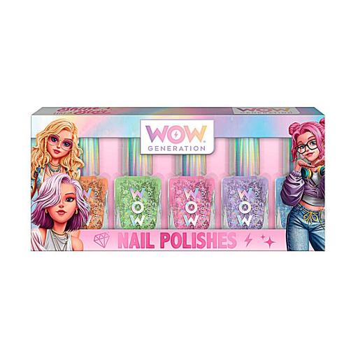 BLISTER 5 LACAS DE UÑAS PASTEL WOW GENERATION / [0]