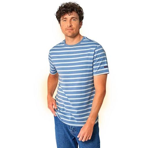 CAMISETA HOMBRE MARINERA MANGA CORTA BATELA [0]