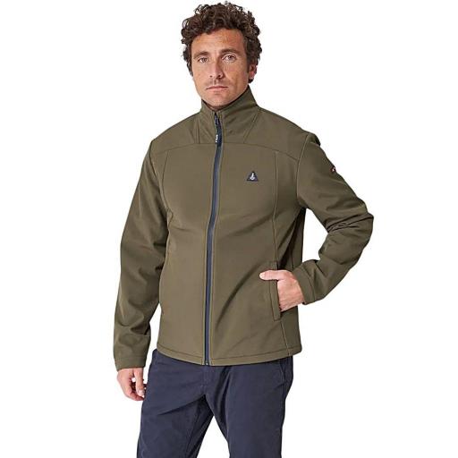 CHAQUETA SOFTSHELL HOMBRE BATELA FORRO POLAR [5]