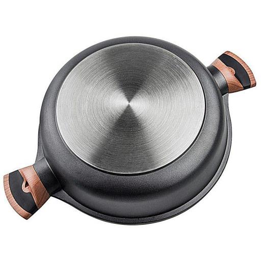 CACEROLA BAJA DE ALUMINIO FUNDIDO PARA INDUCCIÓN [3]