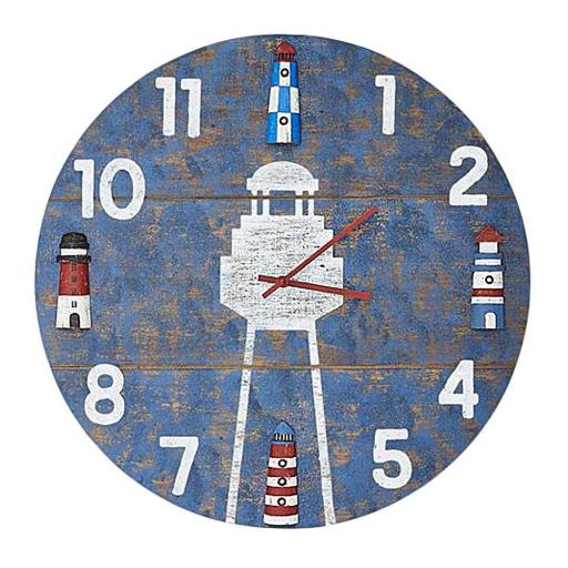RELOJ DE PARED MADERA MARINERO BATELA 50 CM [0]