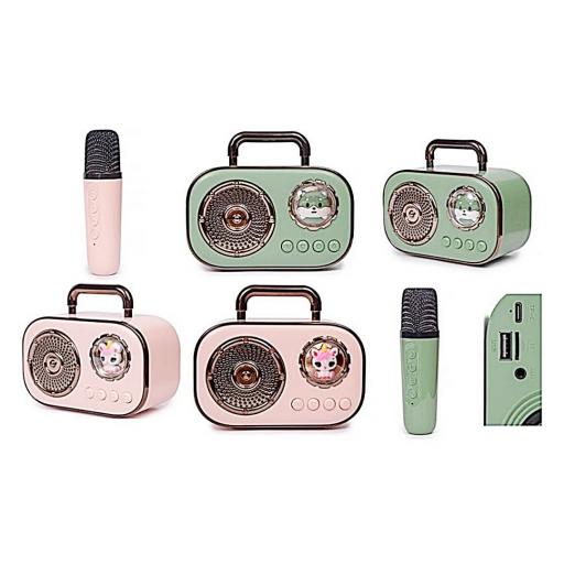 KARAOKE INFANTIL CON MICRÓFONO POR BLUETOOTH [1]