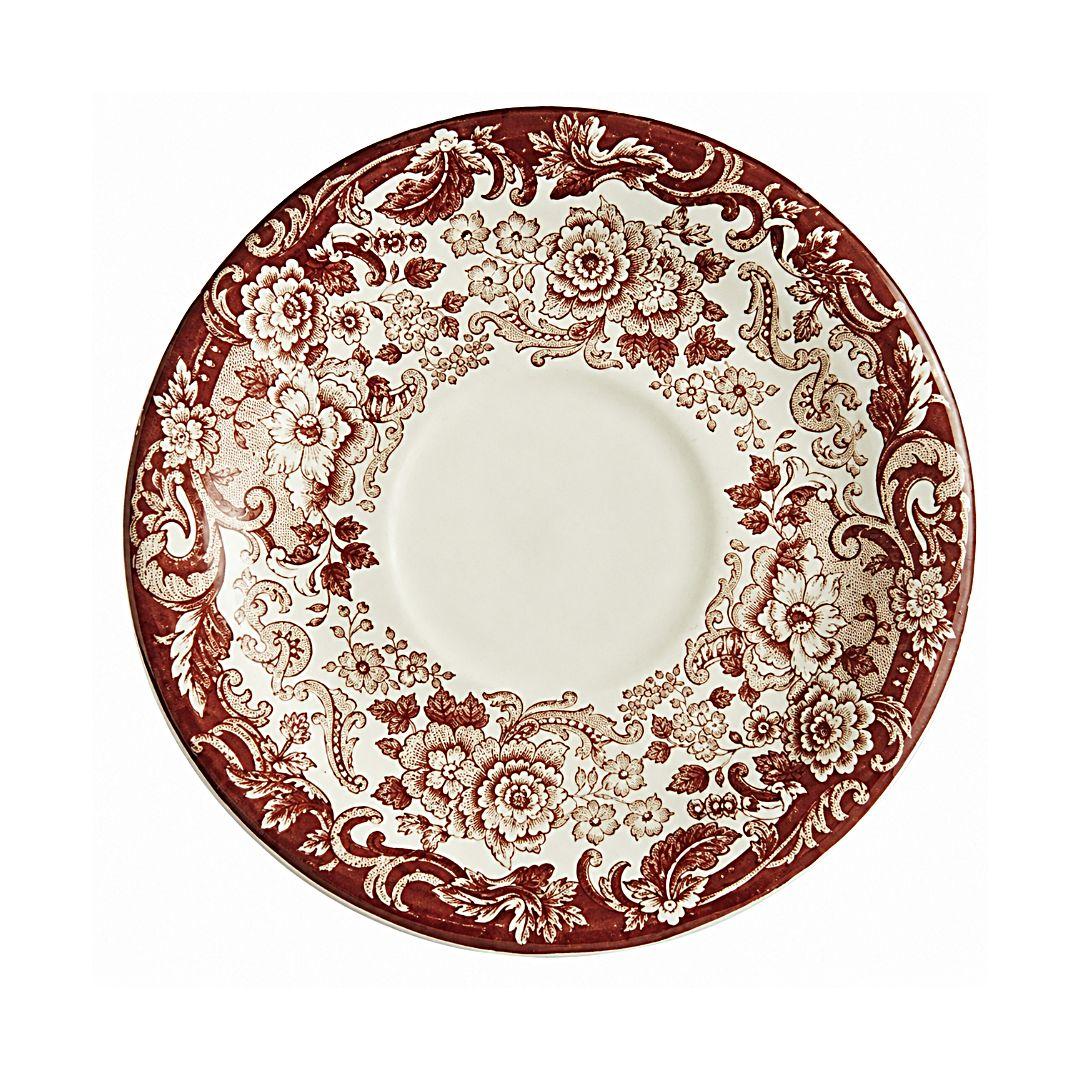 PLATO DE TÉ LA CARTUJA DE SEVILLA 202 ROSA
