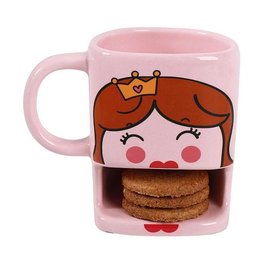 TAZA PORTAGALLETAS PRINCESA [2]