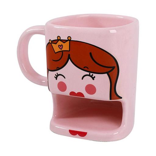 TAZA PORTAGALLETAS PRINCESA [1]