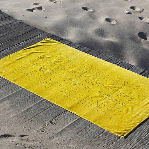 TOALLA DE PLAYA SUNSHINE 100X180 CM [1]