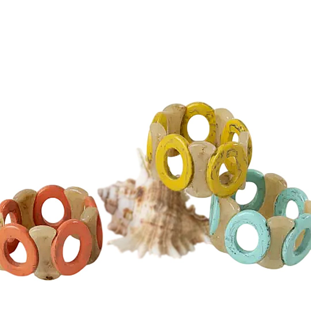 pulsera asta color latido mujer elastica circular colores verano Casa Reinal