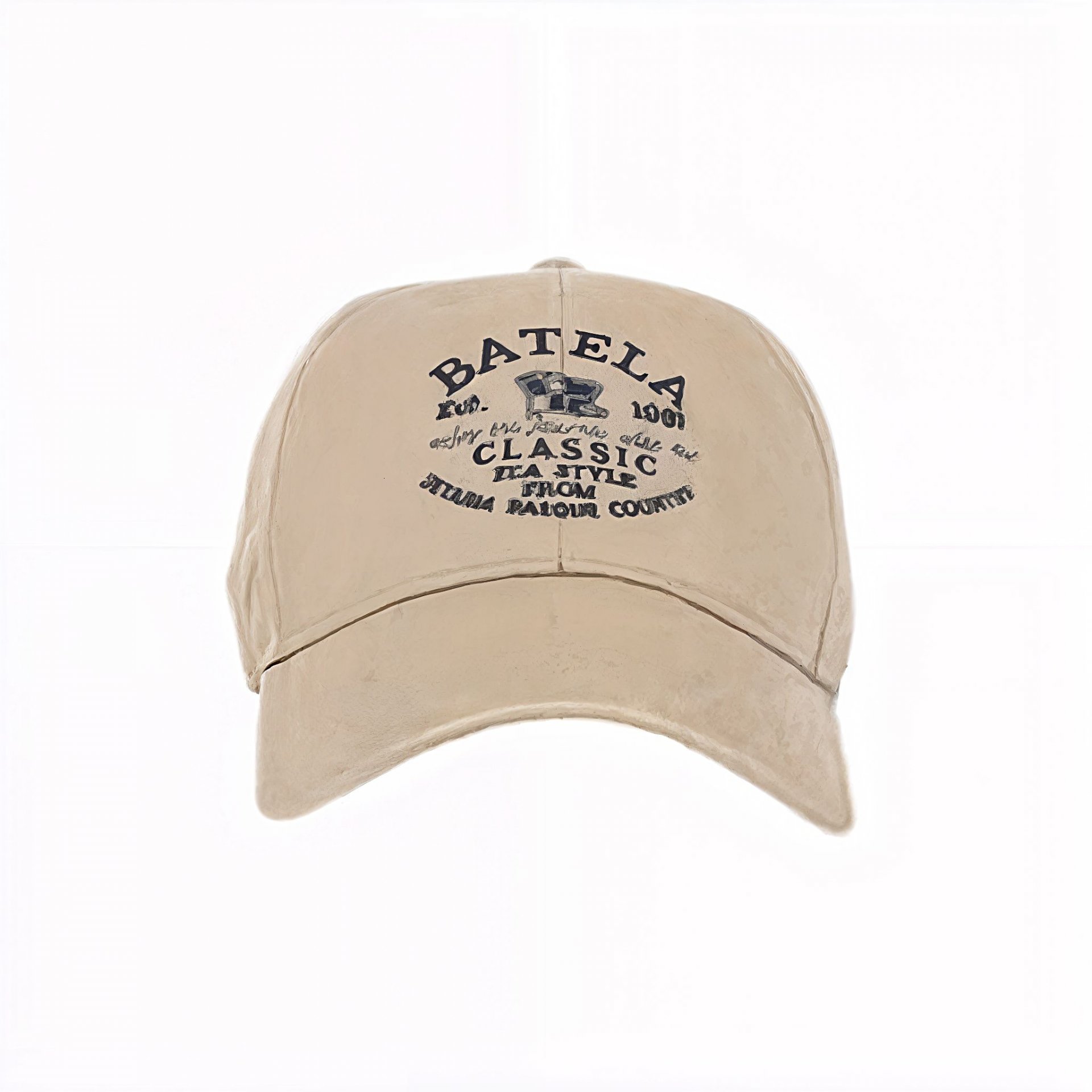 gorra logo vintage batela algodón bordado marinero