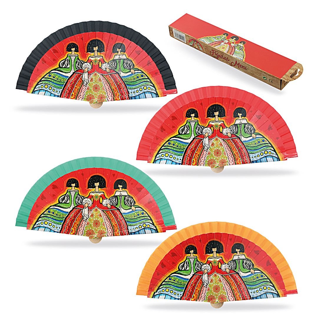 abanico-de-madera-estampado-meninas-23-cm-modelos-surtidos