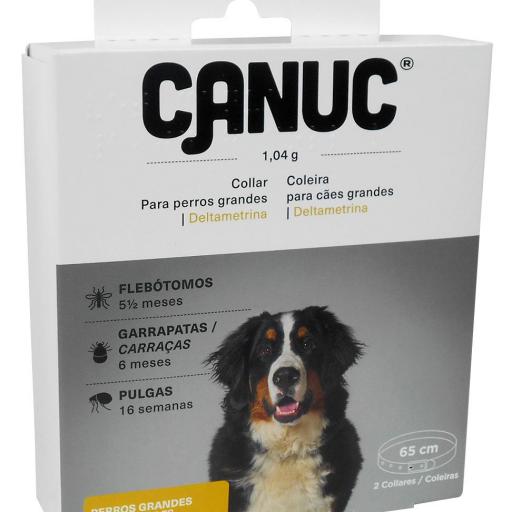 Collar antiparasitario perros Canuc (Deltametrina) [0]