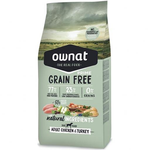 Ownat Prime Grain Free Adult Chicken & Turkey
