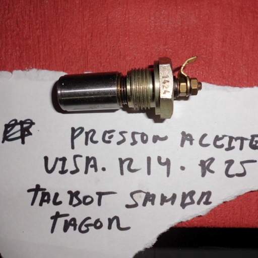 Monocontacto presión de aceite de Citroen Visa, Renault 14, Renault 25, Talbot Samba y Talbot Tagora [0]