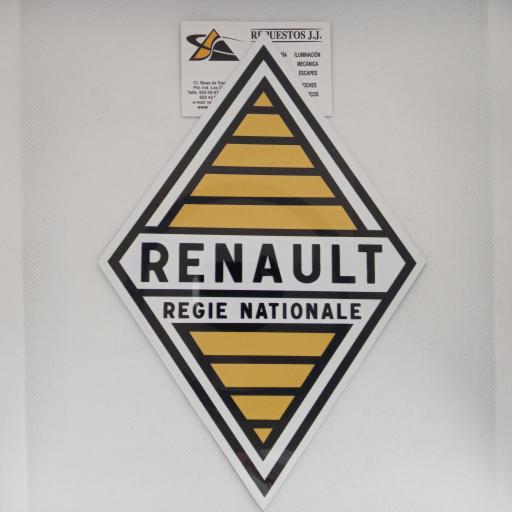 CHAPA EMBLEMA RENAULT