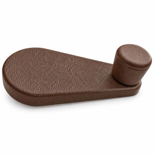 MANECILLA ELEVALUNAS SEAT 131 MARRON OSCURO RECTA