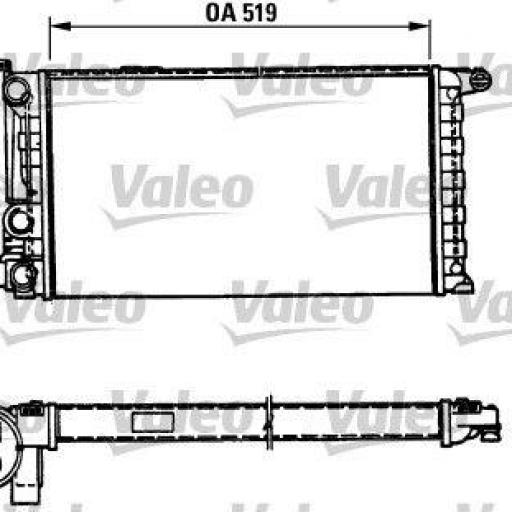 RADIADOR LANCIA Y 10 FIAT PANDA Y AUTOBIANCHI Y10 [1]