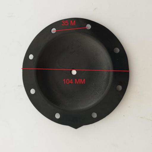 MEMBRANA DEPRESOR FRENOS 104 MM