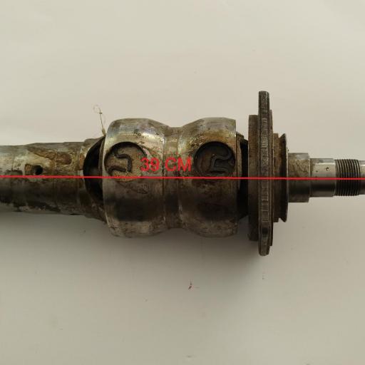 PALIER LADO CAMBIO CITROEN C8 Y DYANE 12 Y 22 ESTRIAS 4 TALADROS