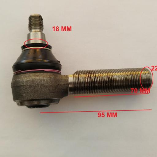 ROTULA DIRECCIÓN AVIA 1600 Y 2600 EBRO F350 35L 45L 50L