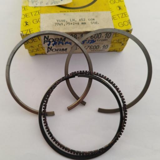 SEGMENTOS CITROEN VISA 2 CILINDROS 77MM
