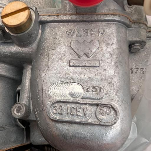 CARBURADOR WEBER 32 ICEV 50/250 [1]