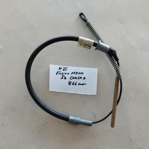 CABLE FRENO MANO IZQUIERDO OPEL CORSA A [0]