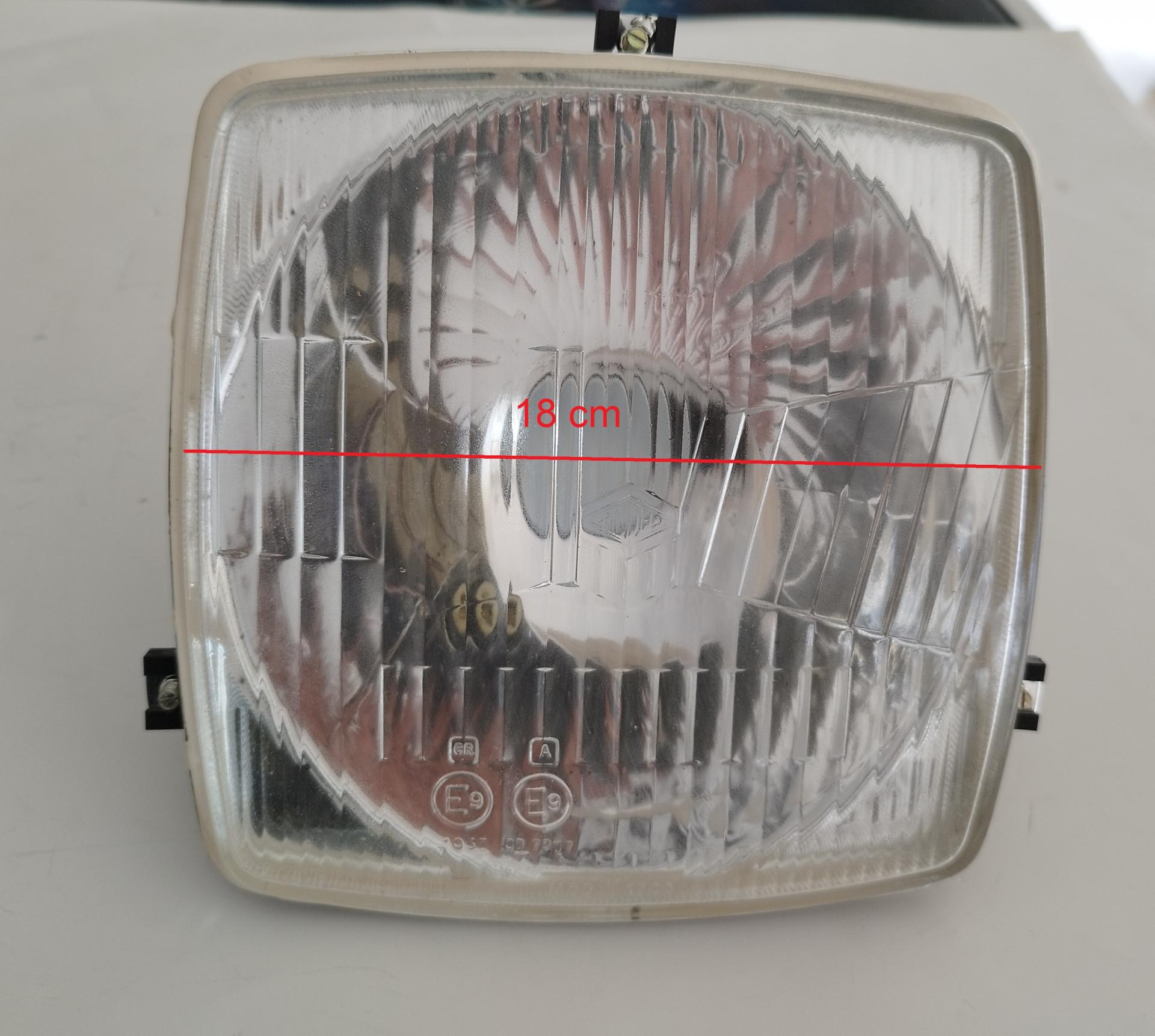 FARO CUADRADO PARA JEEP FURGON CAMPEADOR Y OTROS