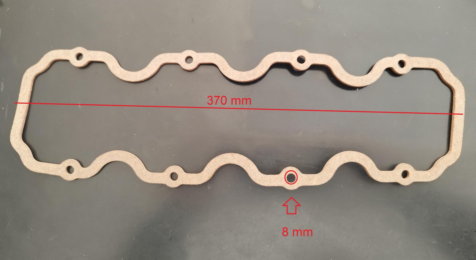 JUNTA TAPA BALANCINES OPEL KADETT ASCONA RECORD MANTA
