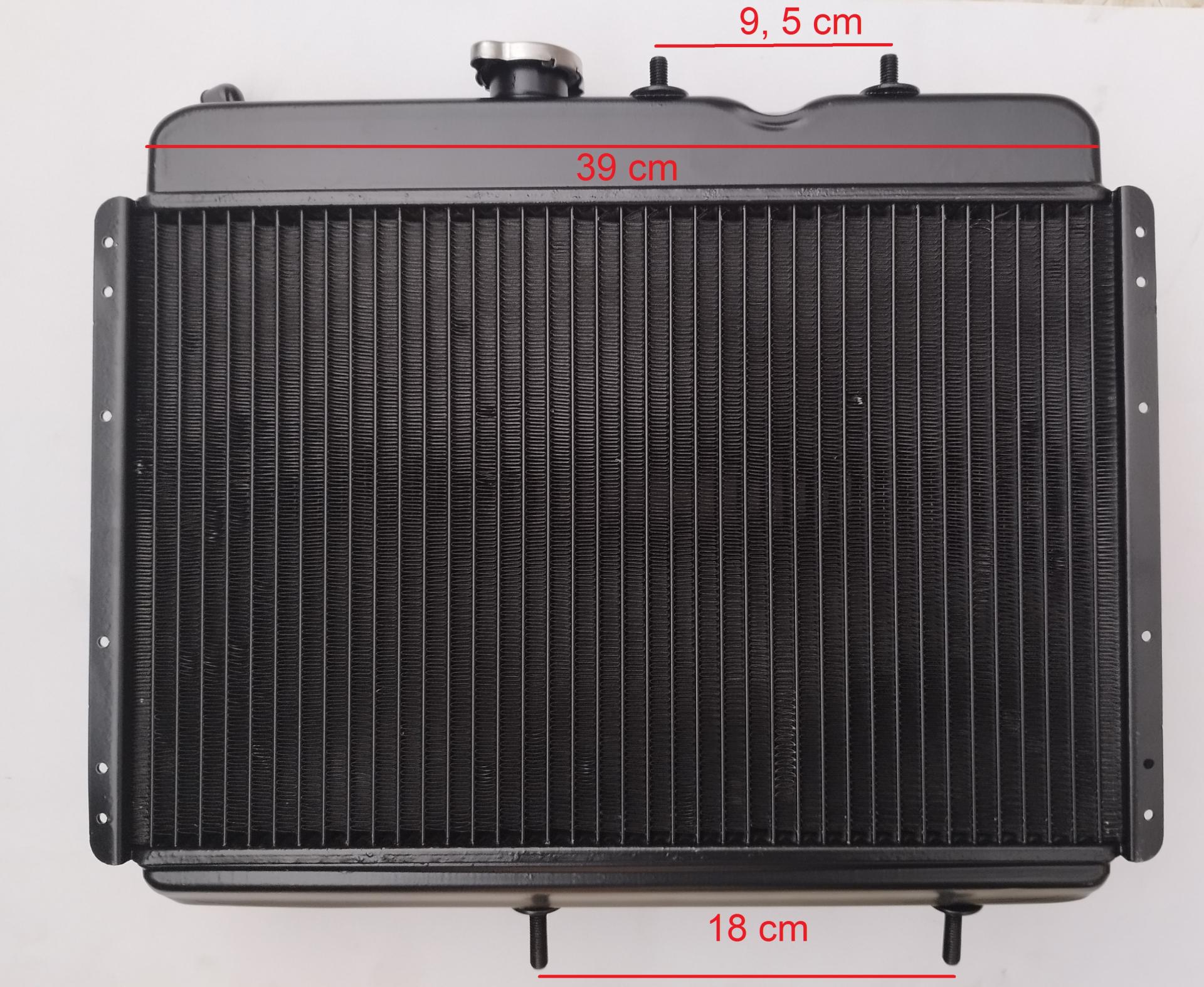 RADIADOR DE MOTOR RENAULT 4 Y 6 PRIMERA SERIE