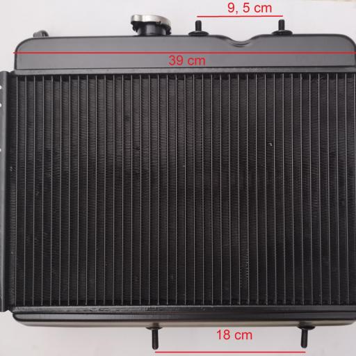 RADIADOR DE MOTOR RENAULT 4 Y 6 PRIMERA SERIE