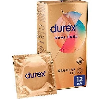 Durex REAL FEEL 12 unidades