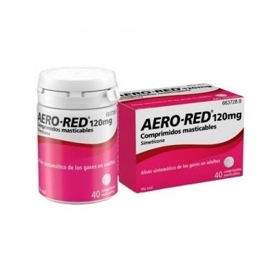 Aero Red 120 mg comprimidos masticables