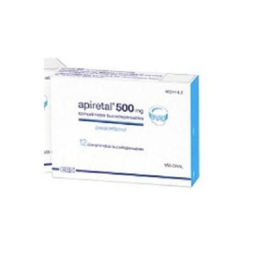 Apiretal 500 mg 12 comprimidos bucodispersables [0]