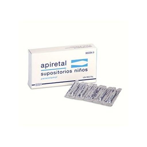 Apiretal niños 250 mg 5 supositorios [0]