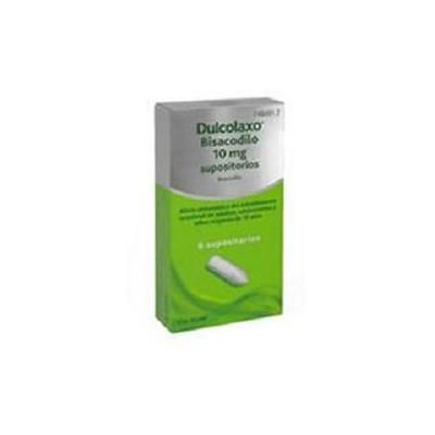 Dulcolaxo 10 mg 6 supositorios