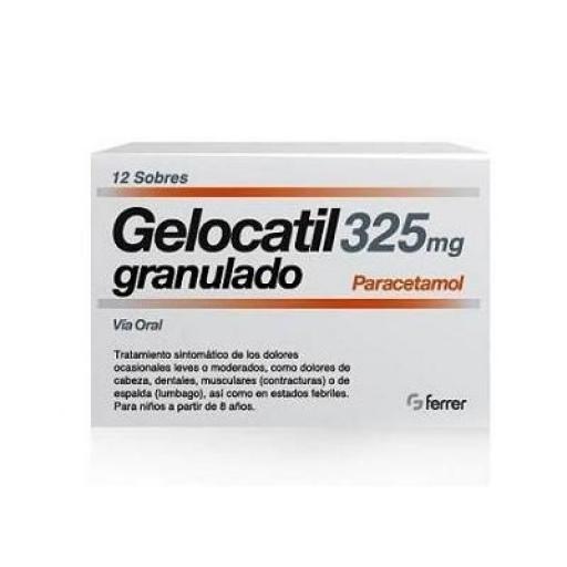 Gelocatil 325 mg granulado 12 sobres