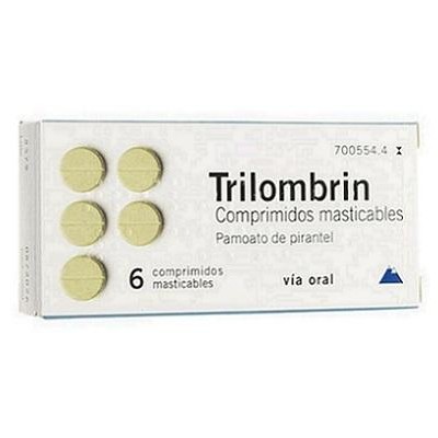 Trilombrin 6 comprimidos masticables [0]