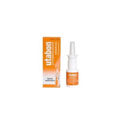Utabon 0,5 mg/mL solución para pulverización nasal con bomba dosificadora