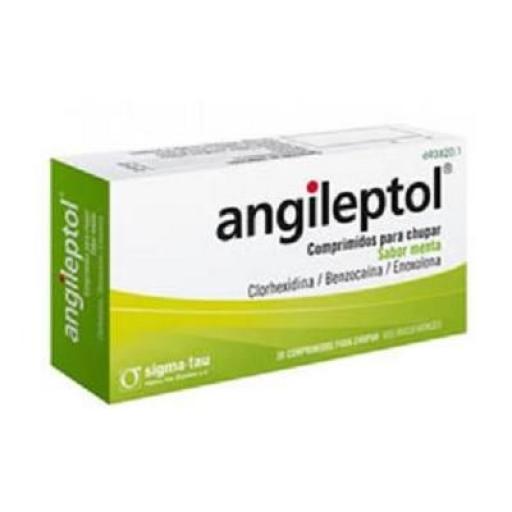 Angileptol 30 comprimidos para chupar sabor menta [0]