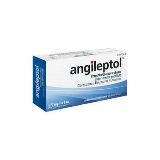 Angileptol 30 comprimidos para chupar sabor menta-eucalipto [0]