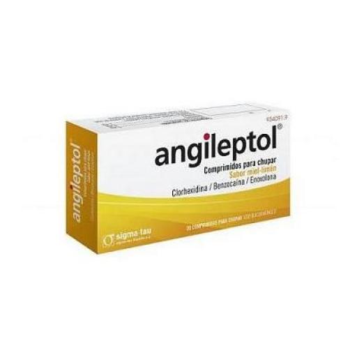 Angileptol Miel-Limón 30 comprimidos para chupar