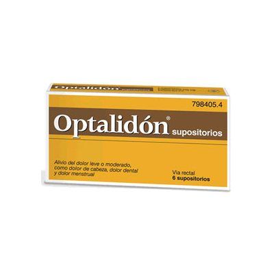 Optalidon 6 supositorios