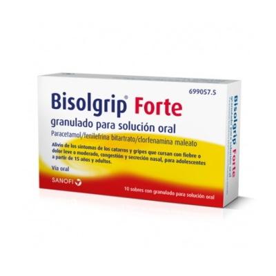 Bisolgrip Forte 10 sobres granulado para solución oral