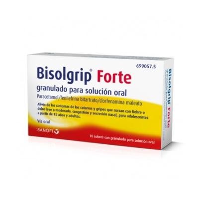 Bisolgrip Forte 10 sobres granulado para solución oral [0]