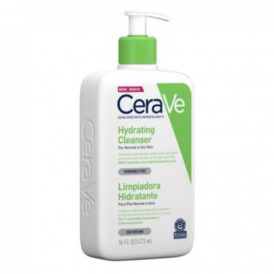 Cerave Limpiadora Hidratante para piel normal a seca 473 mL