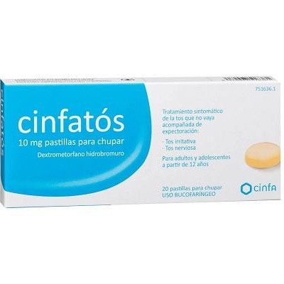 Cinfatos 20 pastillas para chupar